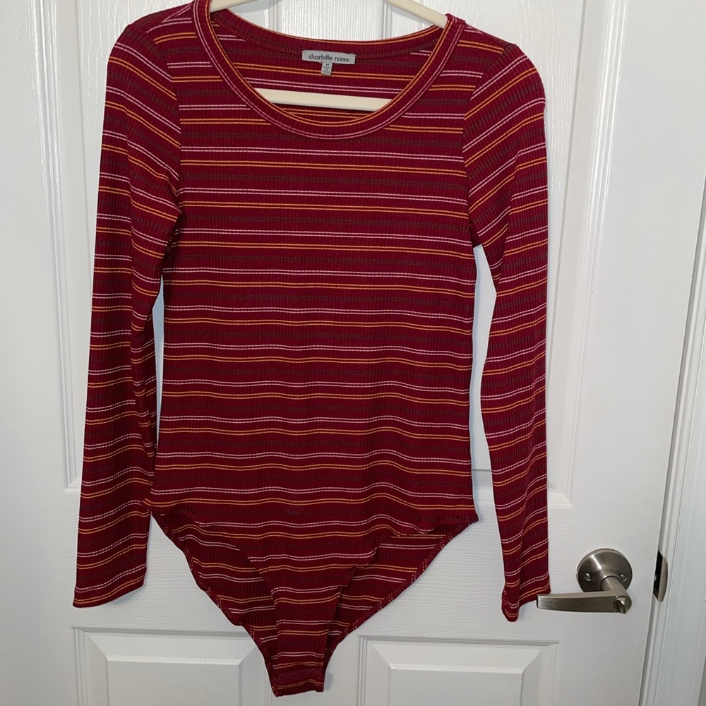 Charolette Russe long sleeve bodysuit